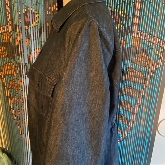 MAGGIE BARNES DENIM DRESS / DUSTER JACKET - Picture 5 of 10